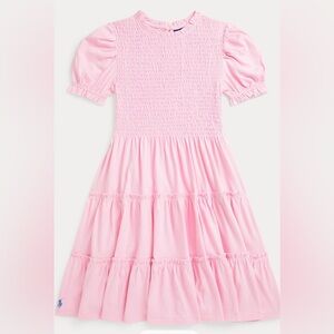 Ralph Lauren Light Pink Smocked Dress
